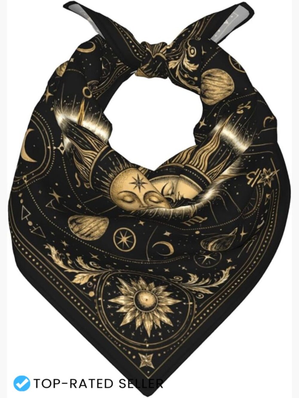 Square Satin Hair Scarf Fashion Neck Scarf Vintage Chic Y2K Accessory